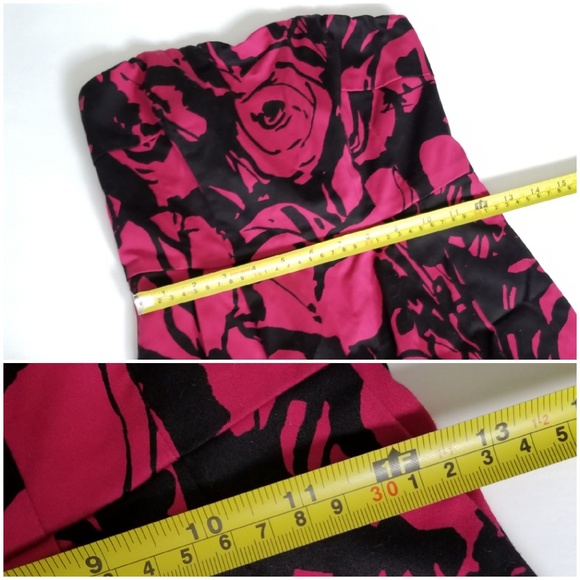 Express Design Studio Strapless Dress Size 0 - Picture 6 of 8